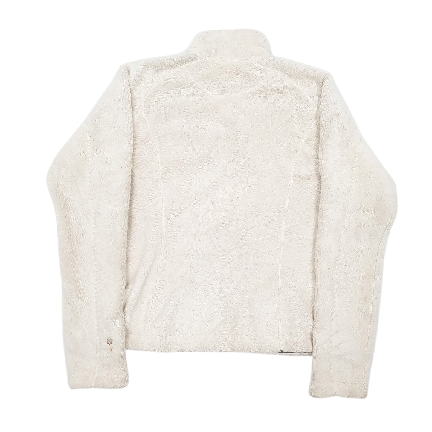 Womens Cream Patagonia  Full Zip Jumper