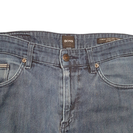 Mens Blue Hugo Boss Stretch Casual JeansW32 L32