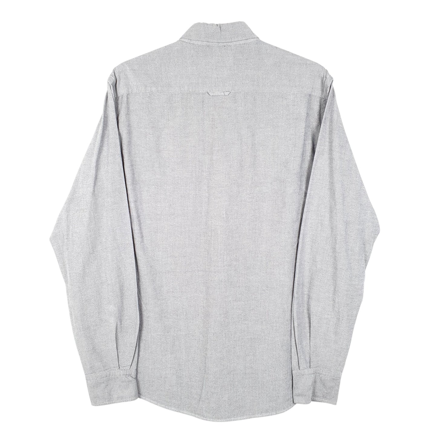 Mens Grey Massimo Dutti  Long Sleeve Shirt