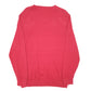 Mens Red Nautica Knit V Neck Jumper