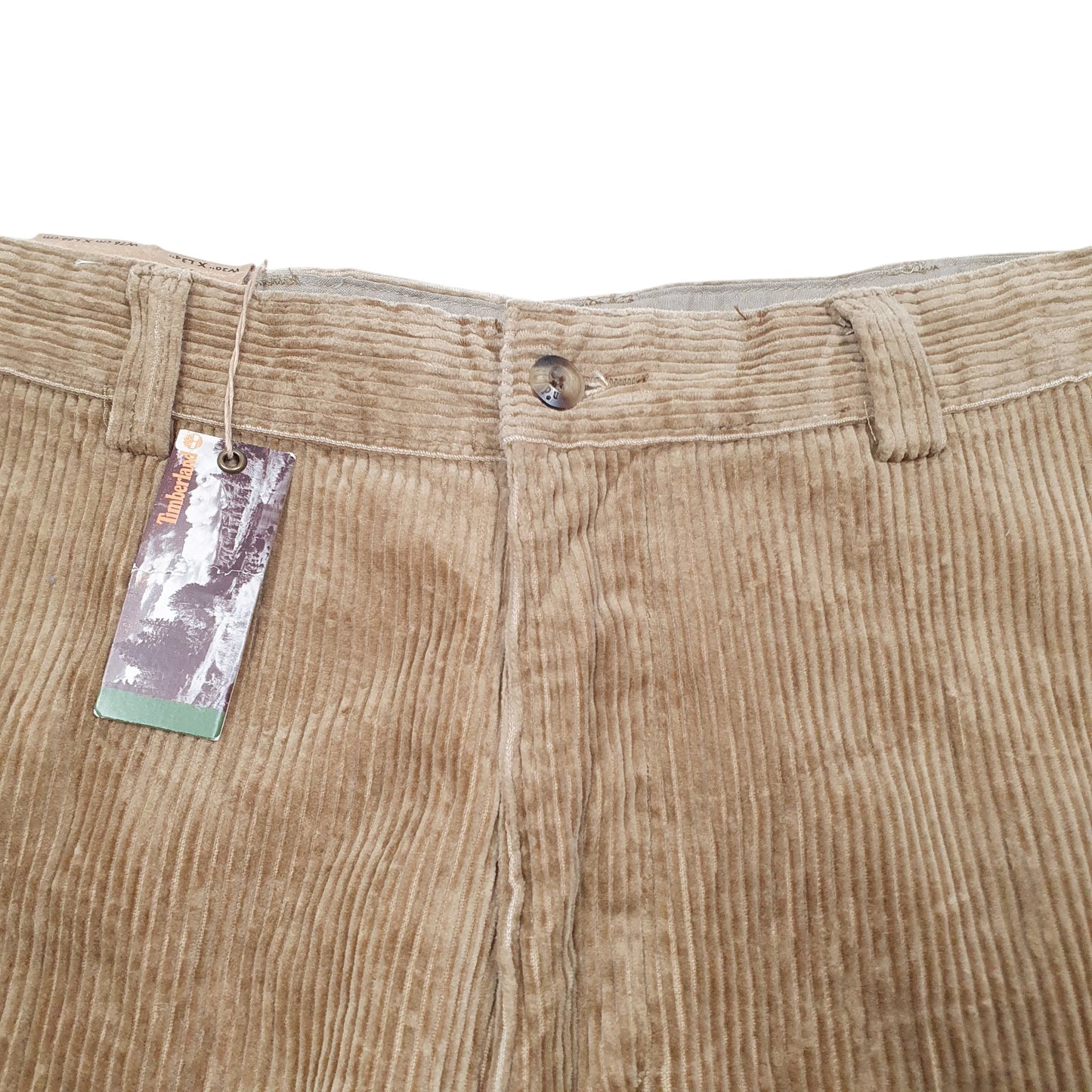 Mens Tan Timberland Cords Corduroy Trousers