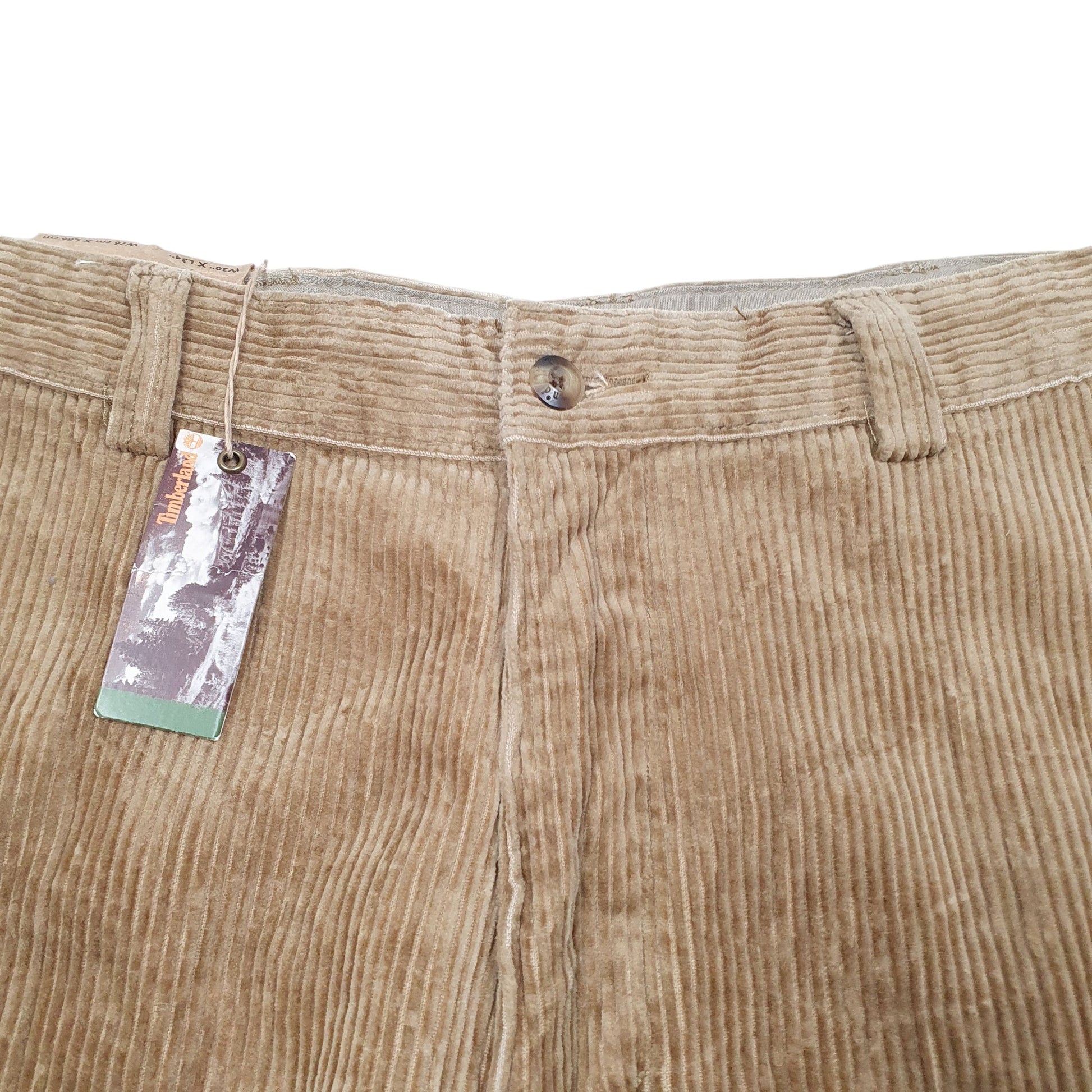 Mens Tan Timberland Cords Corduroy Trousers