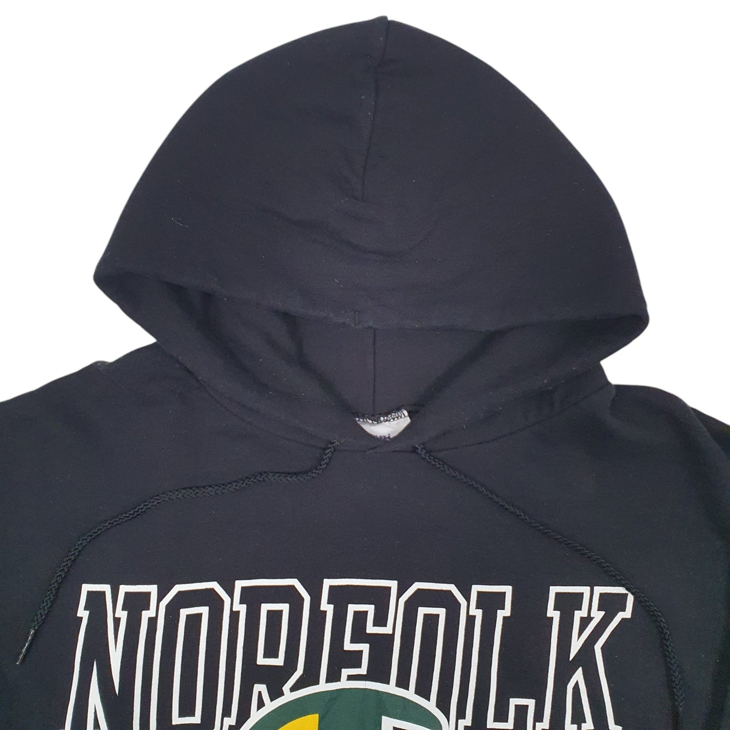 Mens Black Champion Norfolk State Hoodie Jumper