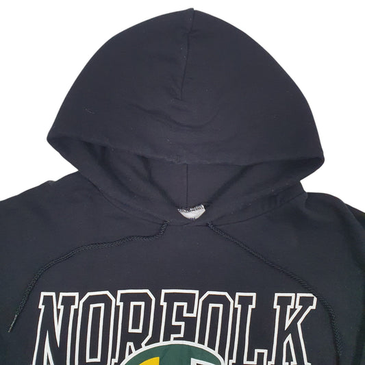 Mens Black Champion Norfolk State Hoodie Jumper