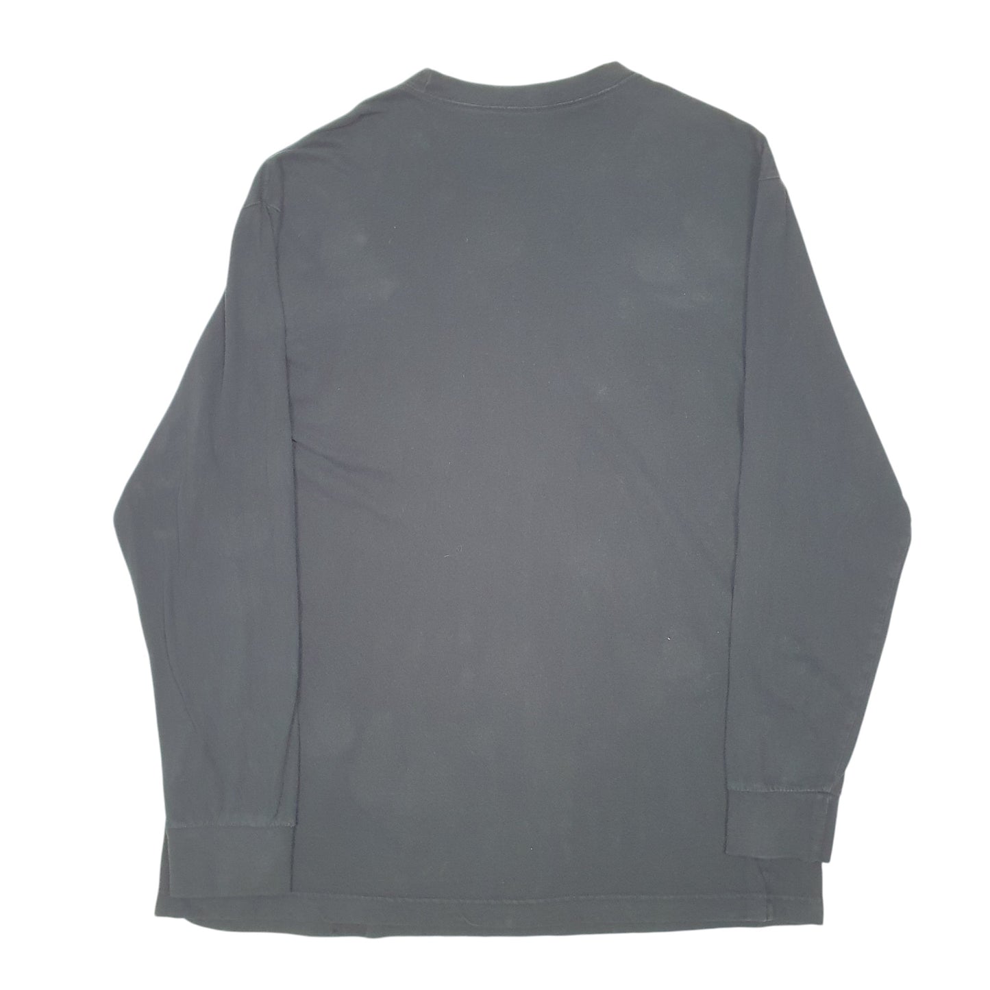 Mens Black Dickies Pocket Workwear Long Sleeve T Shirt