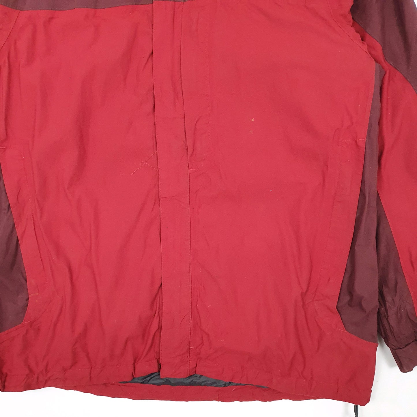 Mens Red The North Face Hyvent  Coat
