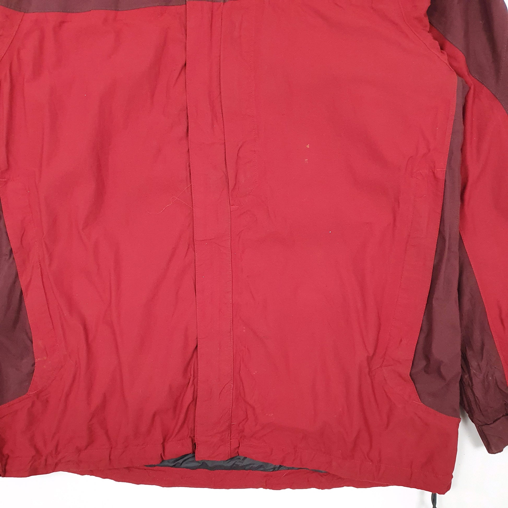 Mens Red The North Face Hyvent  Coat