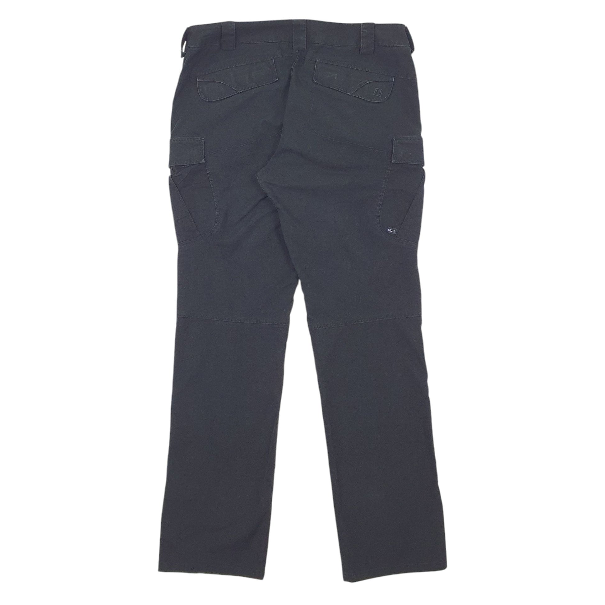 Womens Black 5.11 Tactical Workwear Cargo Trousers