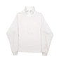 Womens White Fila  Quarter Zip Jumper