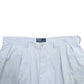 Mens Blue Ralph Lauren Double Pleated Chino Shorts
