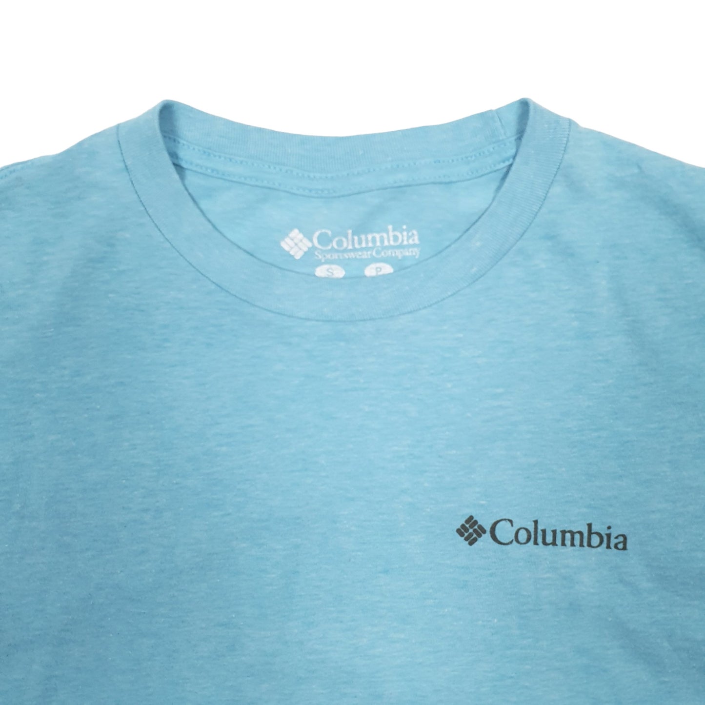 Mens Blue Columbia Sportswear Spellout Short Sleeve T Shirt