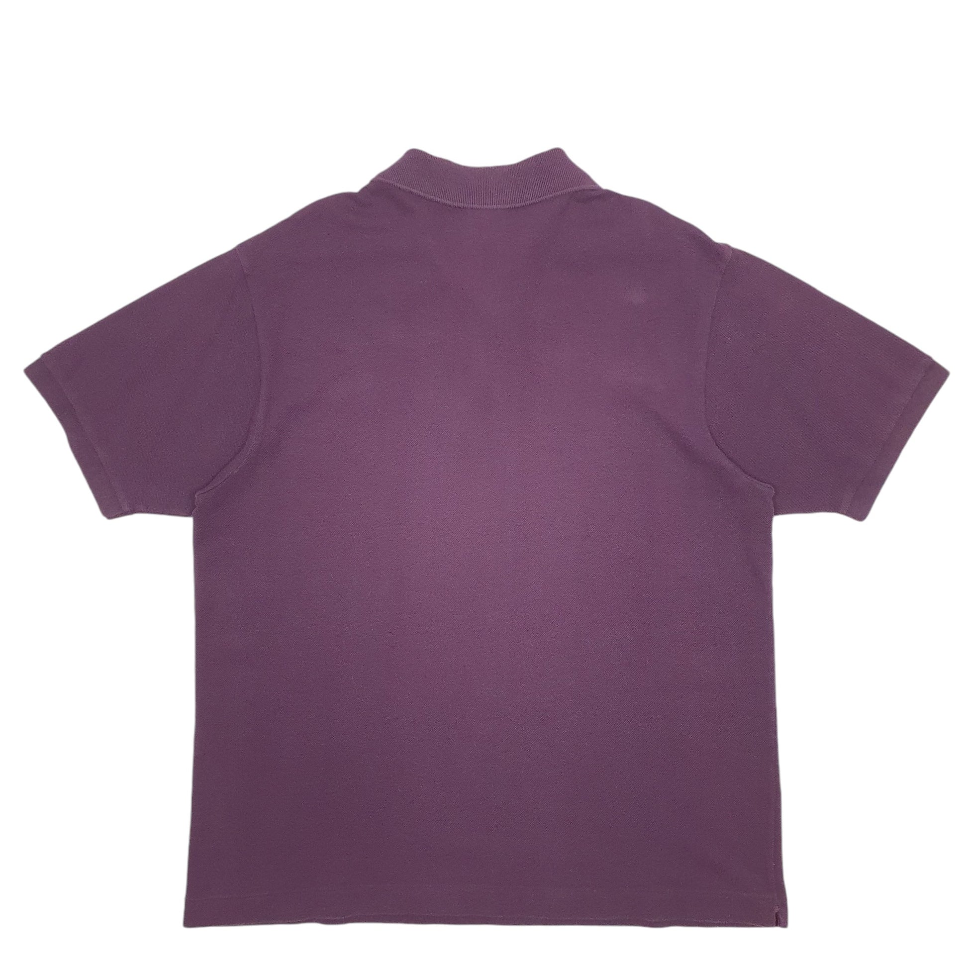 Mens Purple Lacoste  Short Sleeve Polo Shirt