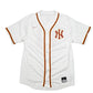 Mens White Nike MLB Baseball Jersey Indiana Nitros Short Sleeve T Shirt