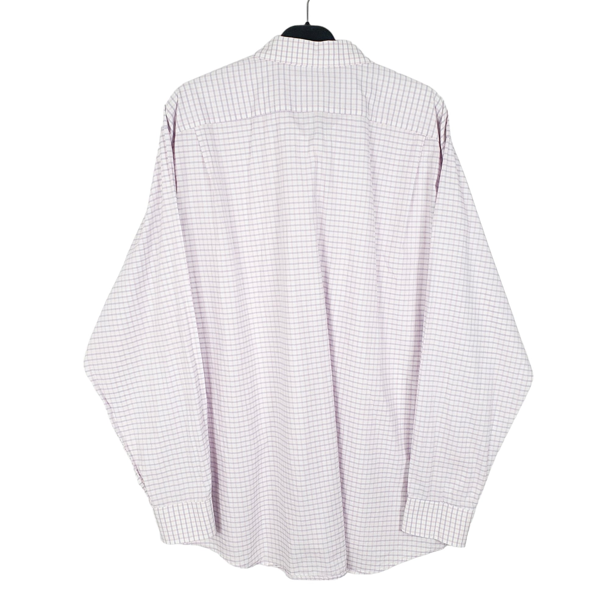 Mens Pink Lacoste Vintage Made In France Long Sleeve Shirt