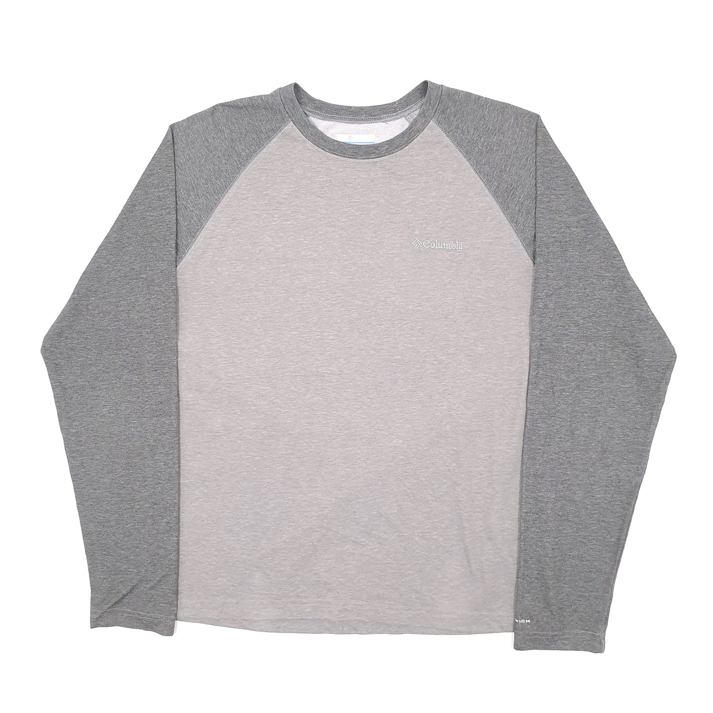 Mens Grey Columbia Sportswear Omniwick Baselayer Long Sleeve T Shirt