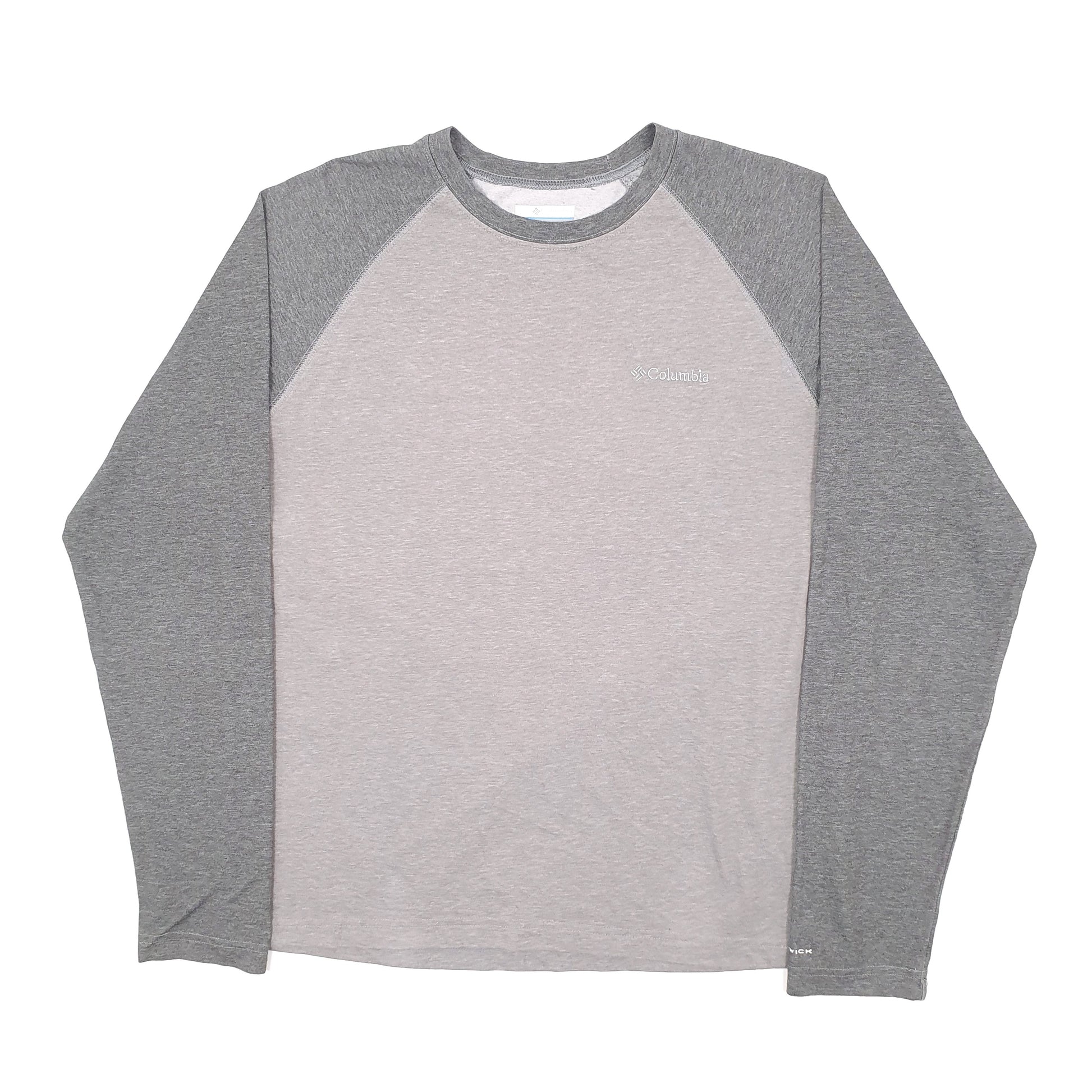 Mens Grey Columbia Sportswear Omniwick Baselayer Long Sleeve T Shirt