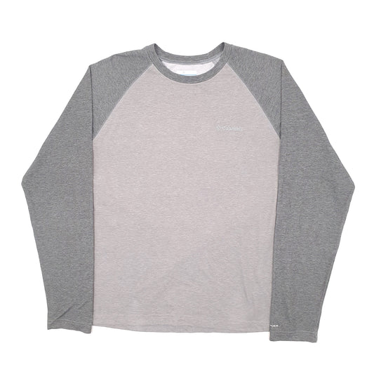 Mens Grey Columbia Sportswear Omniwick Baselayer Long Sleeve T Shirt