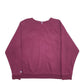 Womens Burgundy Champion Spellout Crewneck Jumper