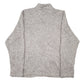 Mens Grey Woolrich  Quarter Zip Jumper