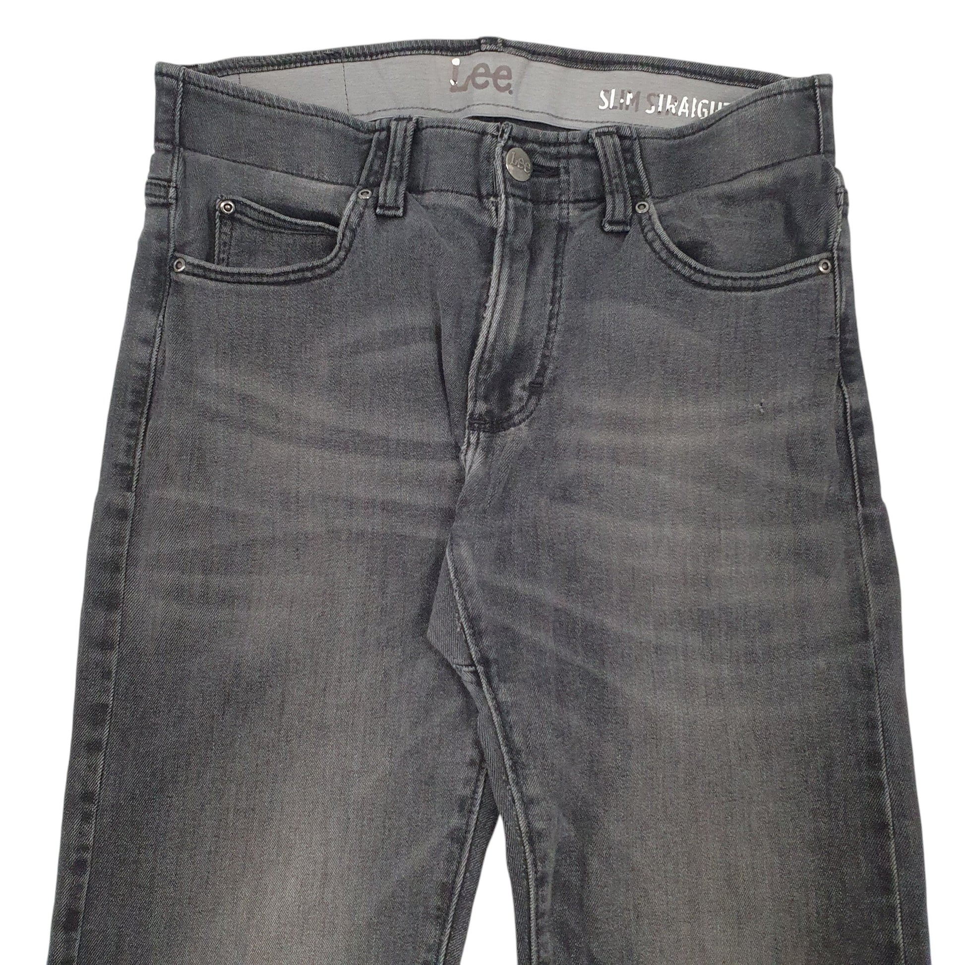 Mens Beige Lee Straight Chino Trousers