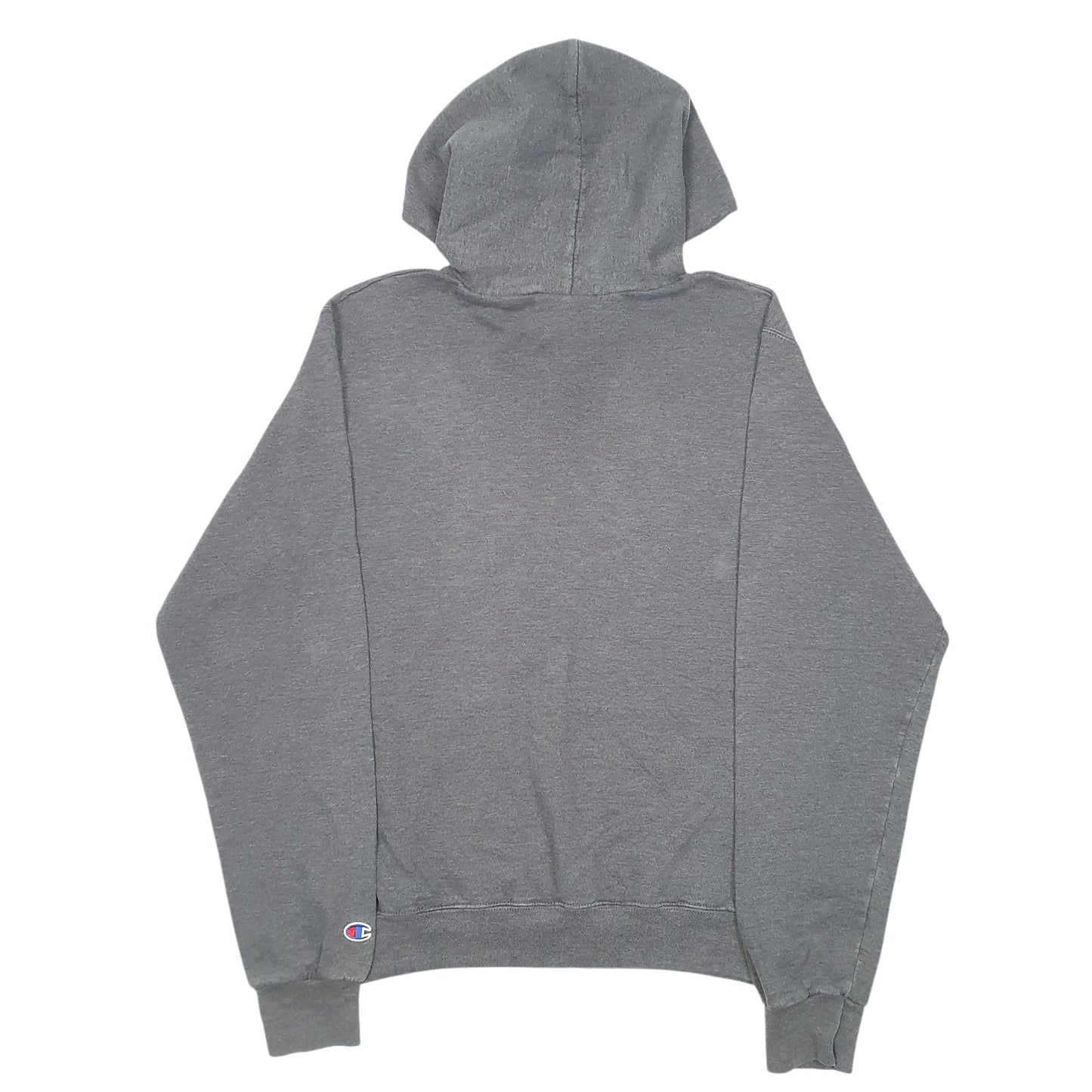 Mens Grey Champion Hamline University USA Spellout Hoodie Jumper