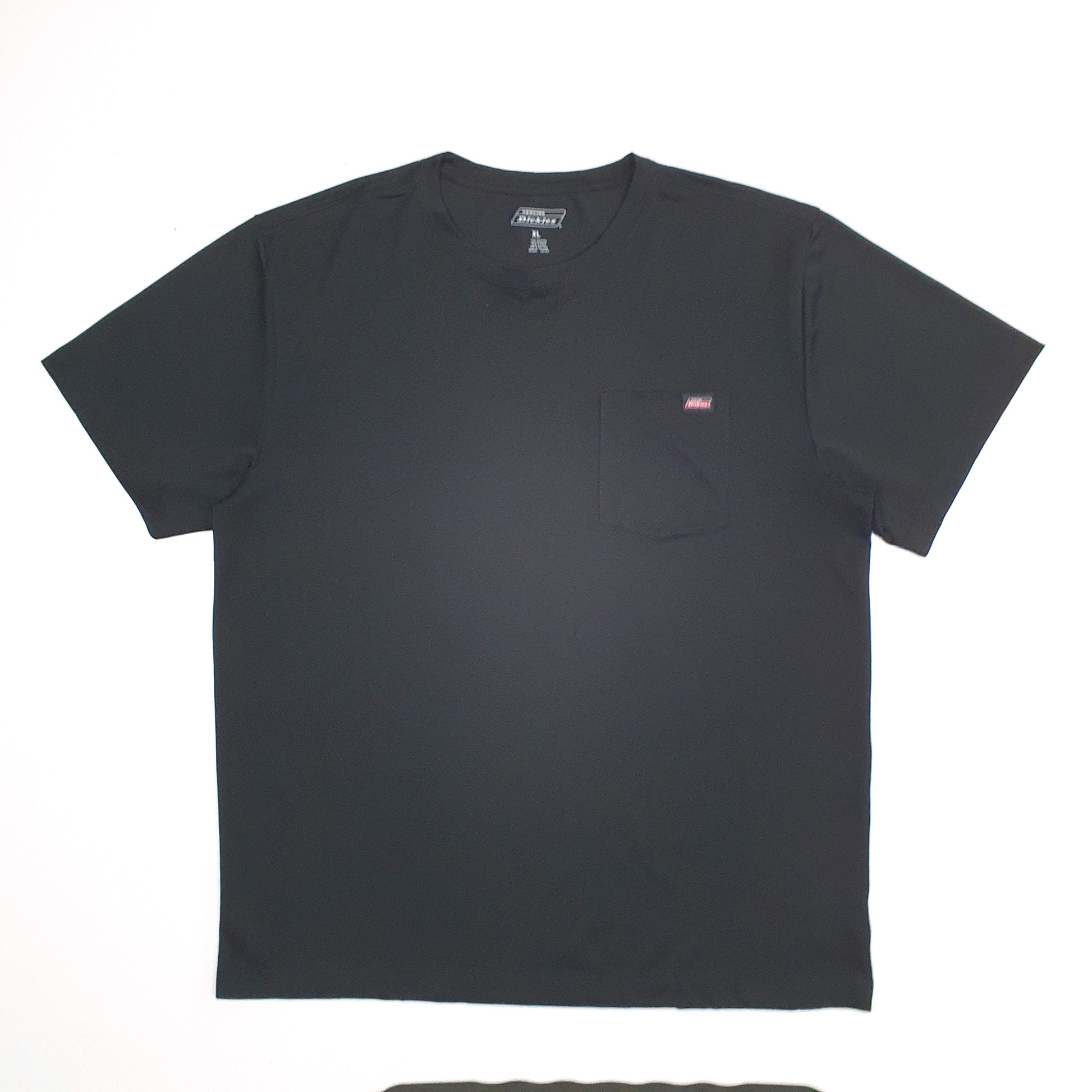 Mens Black Dickies Pocket Short Sleeve T Shirt