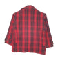 Mens Red Woolrich Vintage 1960s 70s Mackinaw Hunting Plaid  Coat
