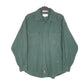 Mens Green Levis Chamois Overshirt Shacket Flannel Long Sleeve Shirt