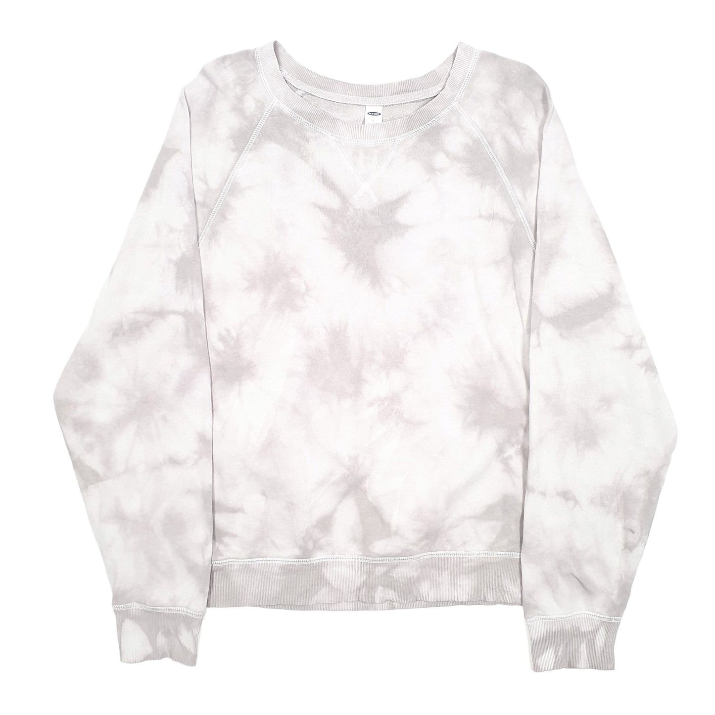 Womens Grey Old Navy Tie Dye Crewneck Jumper