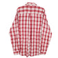 Mens Red L.L.Bean Flannel Long Sleeve Shirt