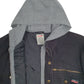 Mens Black Dickies Shacket Overshirt Hooded  Coat