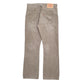 Mens Brown Levis  Corduroy Trousers