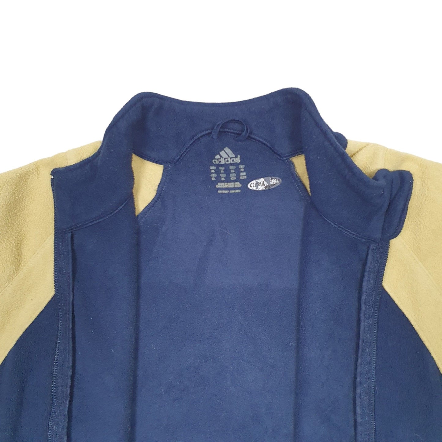 Mens Navy Adidas  Full Zip Jumper