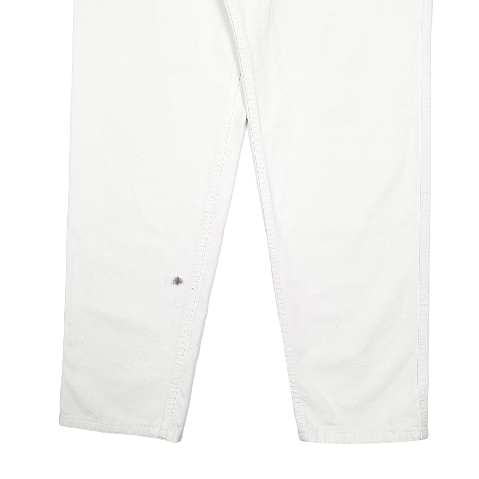 Mens White Levis Made In USA Vintage 550 JeansW33 L30