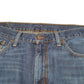 Mens Blue Levis Small wear hole developing on right knee area 514 JeansW36 L26