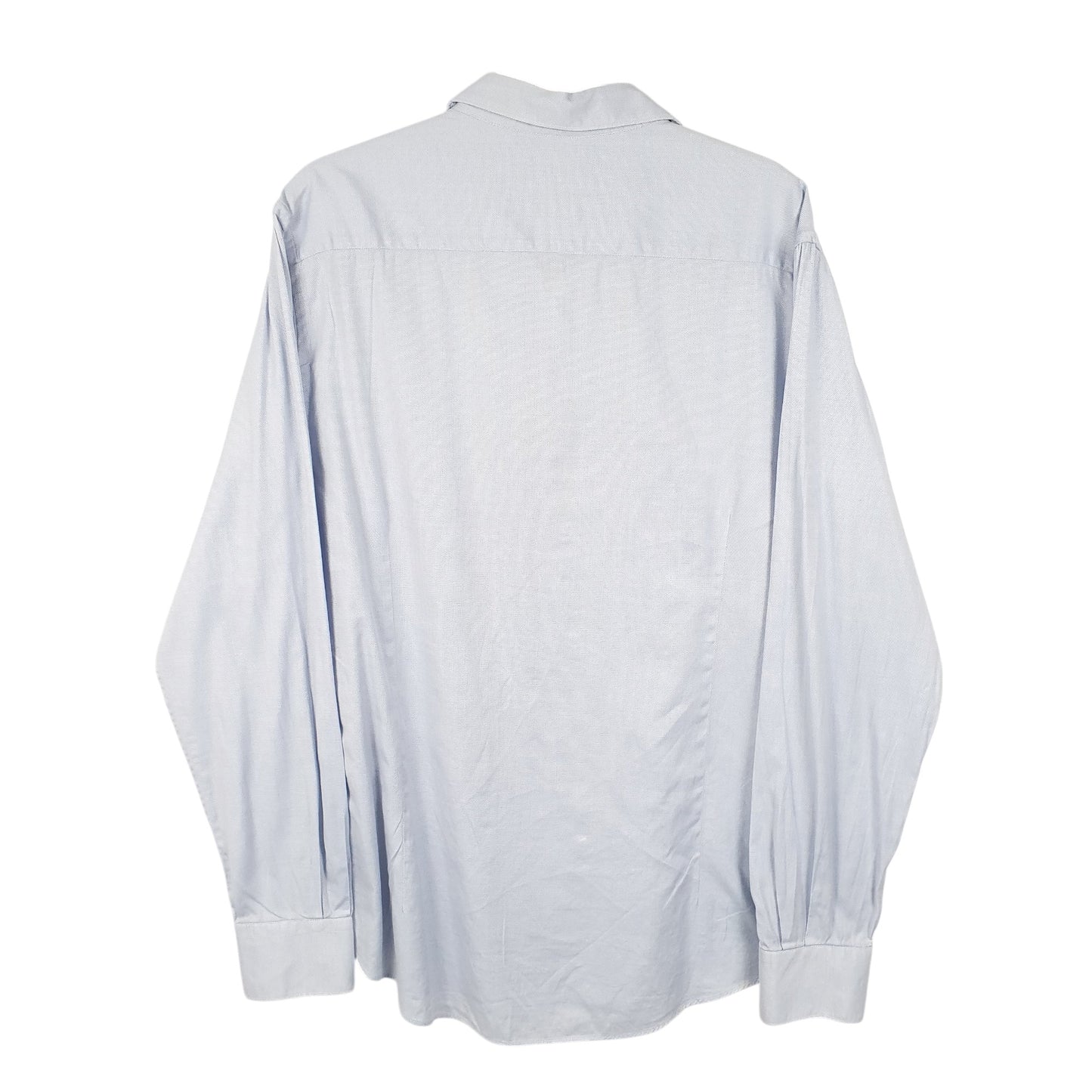 Mens Blue Massimo Dutti  Long Sleeve Shirt