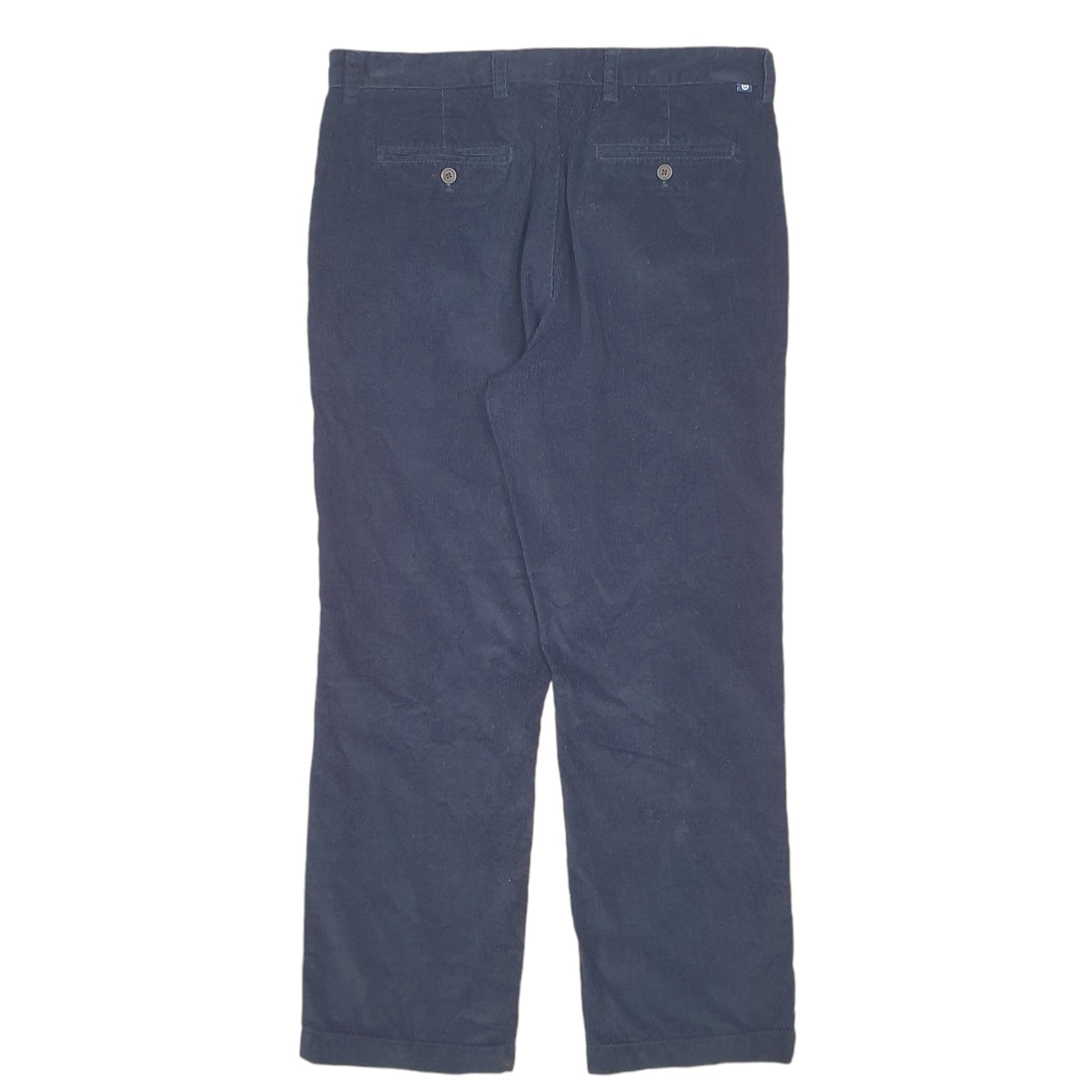 Mens Navy Chaps Cords Corduroy Trousers