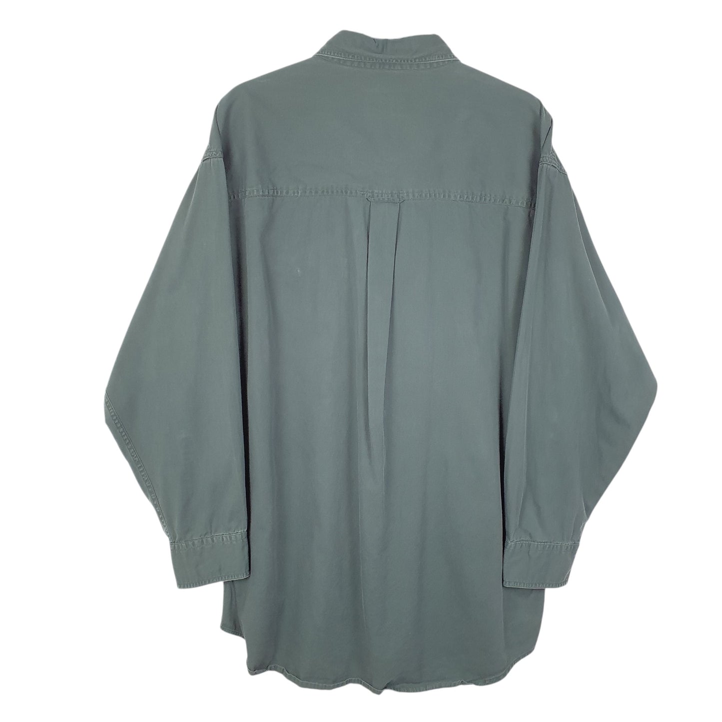 Mens Green Ralph Lauren Vintage Long Sleeve Shirt