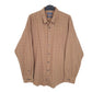 Mens Brown Dockers  Long Sleeve Shirt