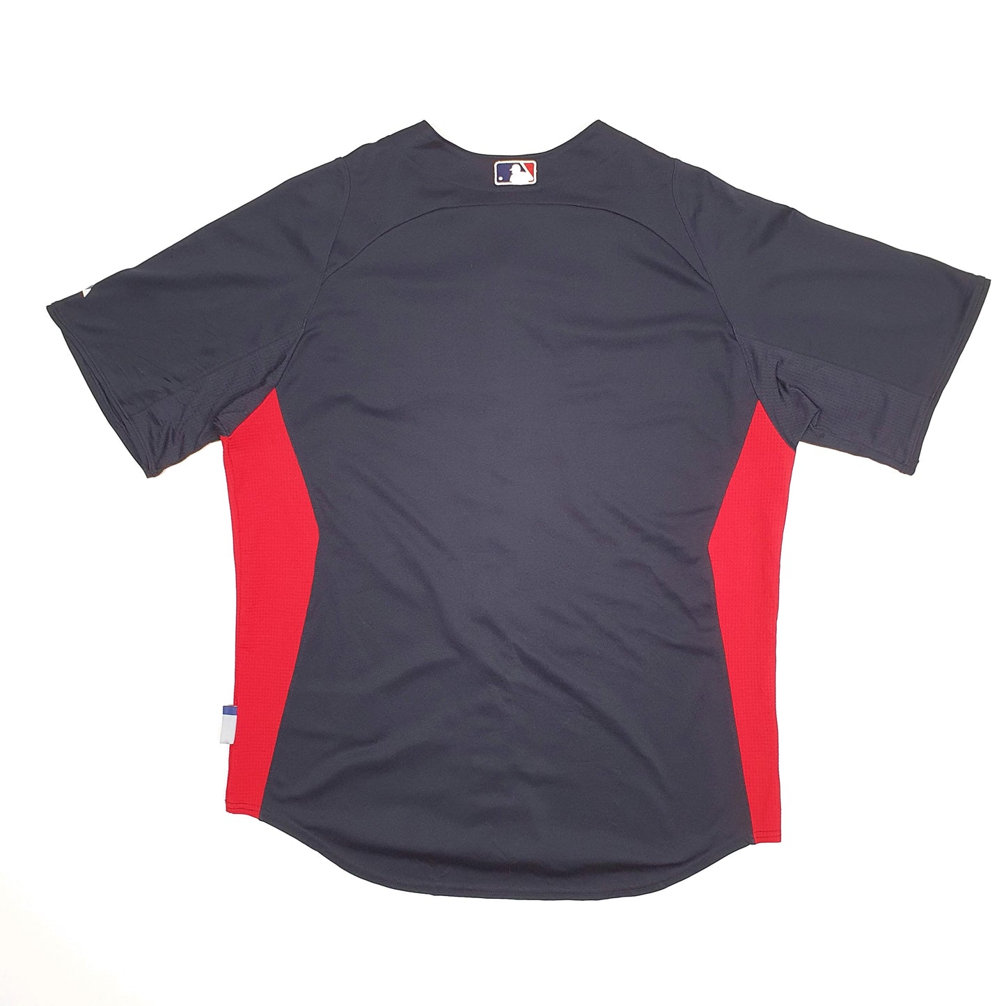 Mens Navy Majestic MLB Baseball Jersey Minnesota Twins Vintage Short Sleeve T Shirt