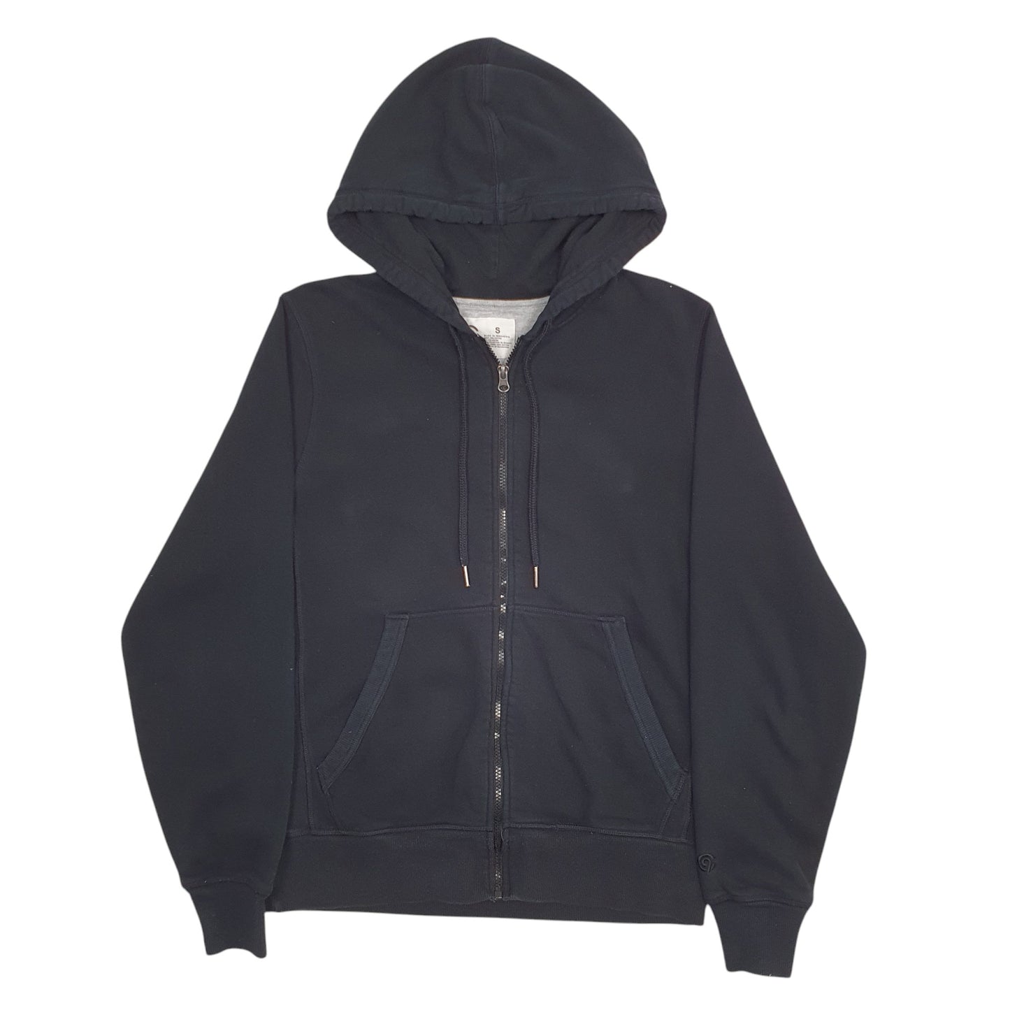 Mens Black Champion  Full Zip Jumper