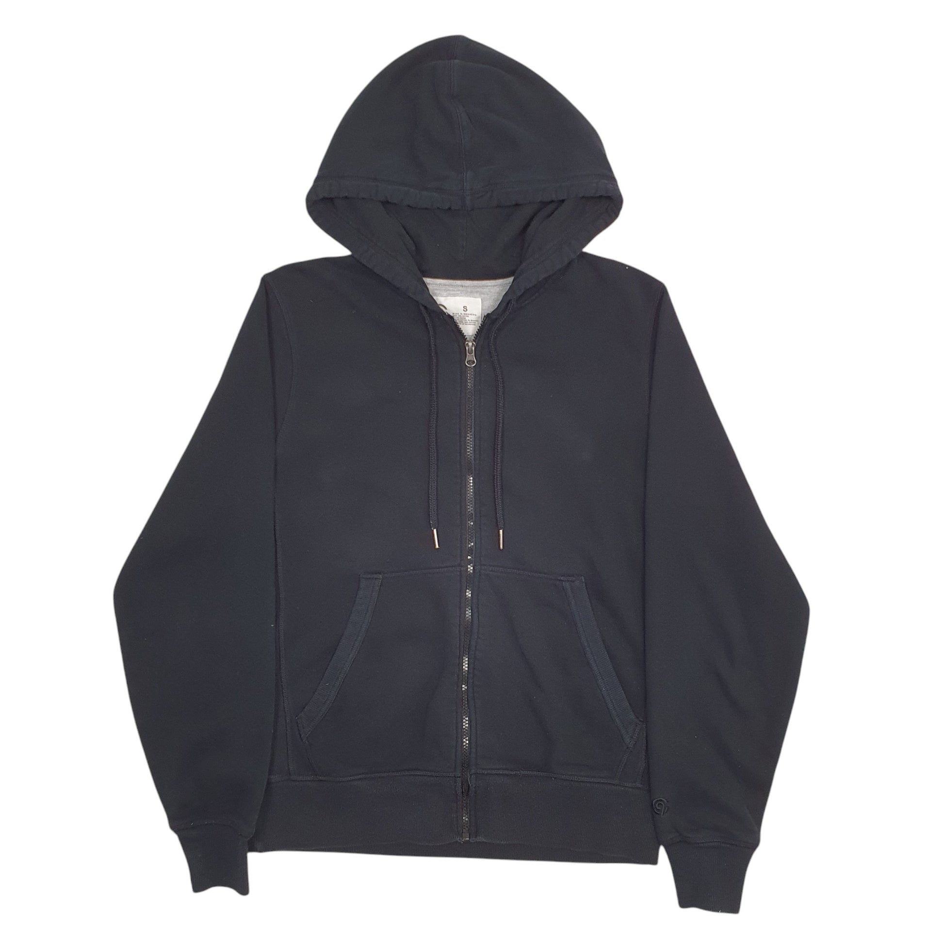 Mens Black Champion  Full Zip Jumper