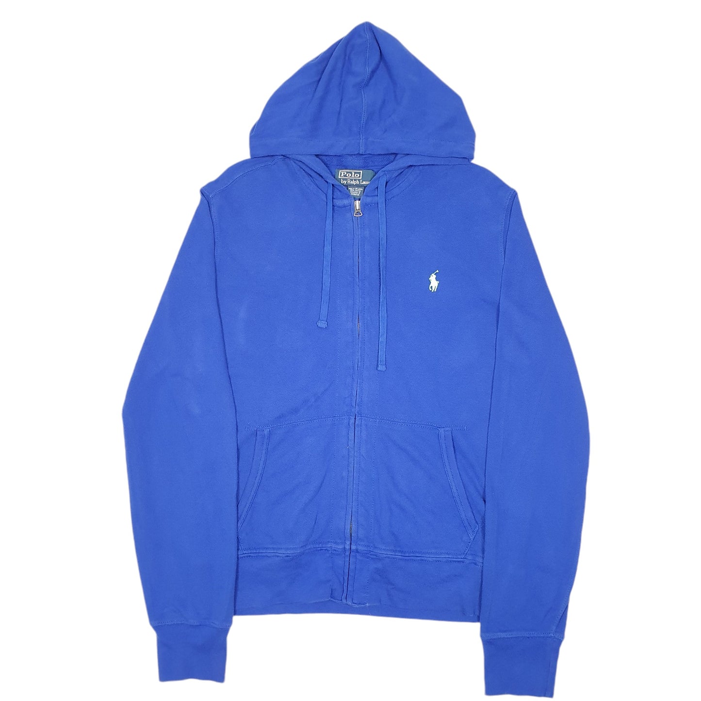 Mens Blue Polo Ralph Lauren Hoodie Full Zip Jumper