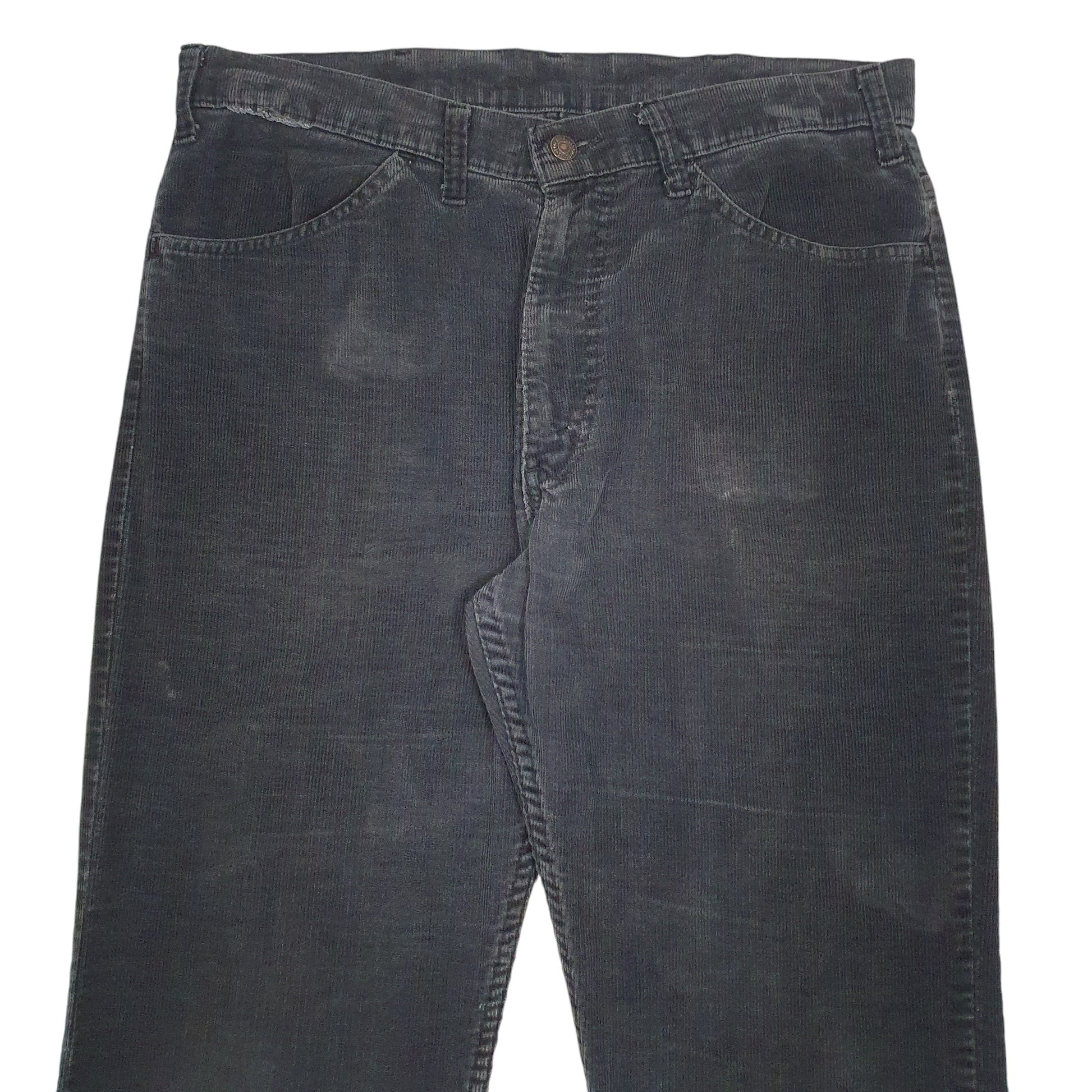 Mens Grey Levis  Corduroy Trousers