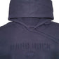 Mens Navy Hard Rock Cafe Spellout Hoodie Jumper