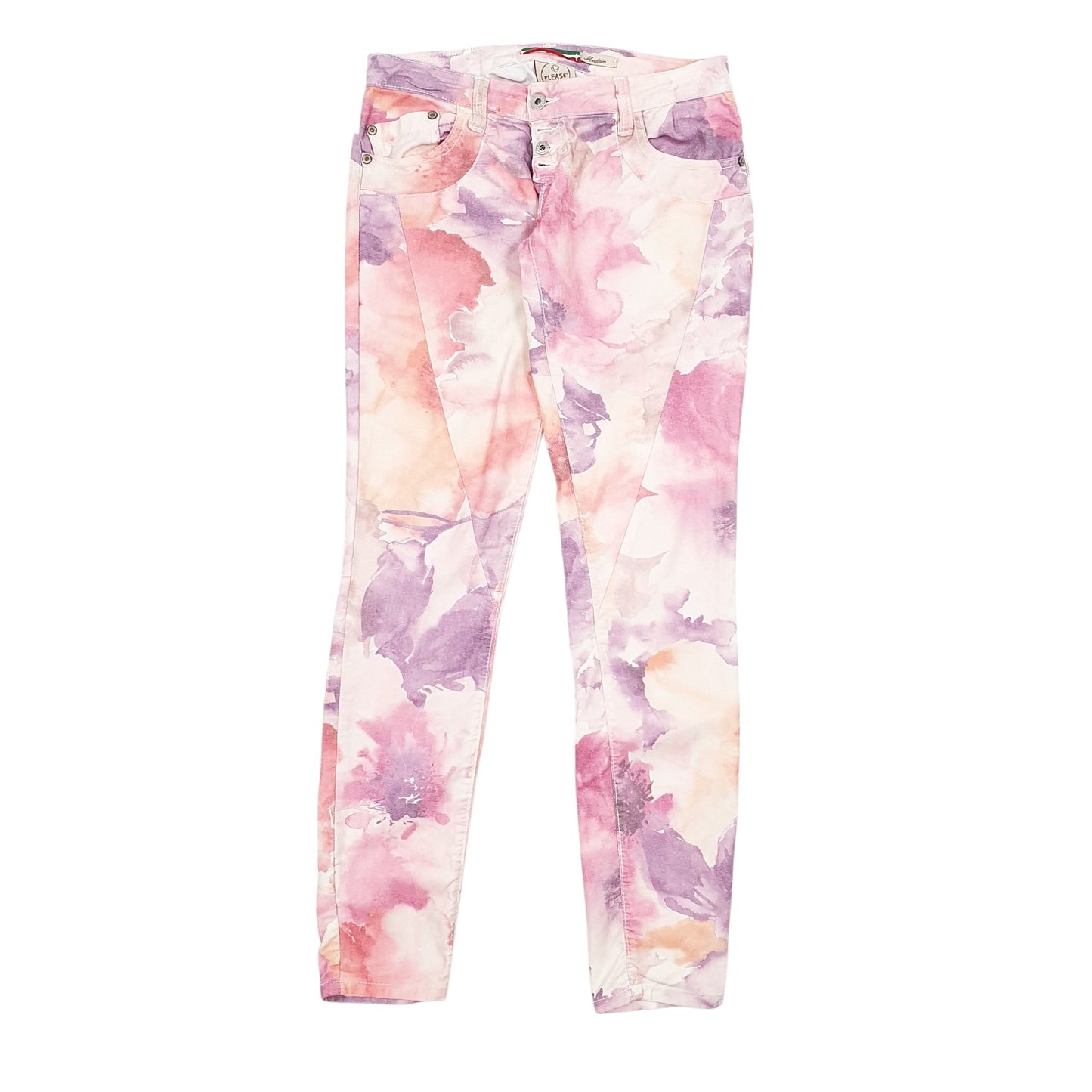 Womens Pink Please  Chino Trousers