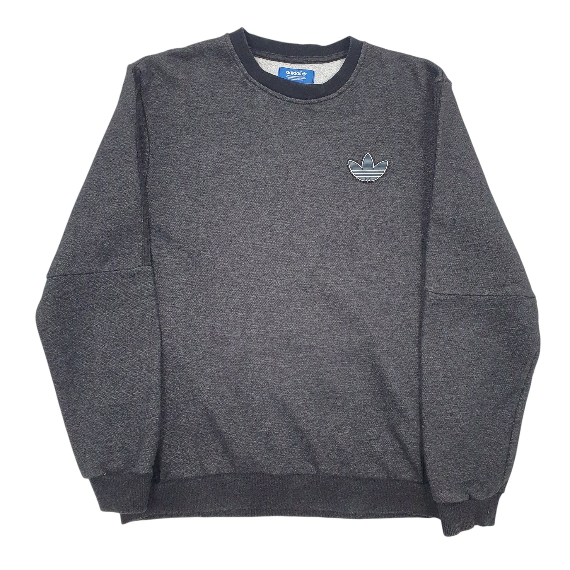 Mens Grey Adidas  Crewneck Jumper