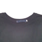 Womens Black Tommy Hilfiger Spellout Box Logo Short Sleeve T Shirt