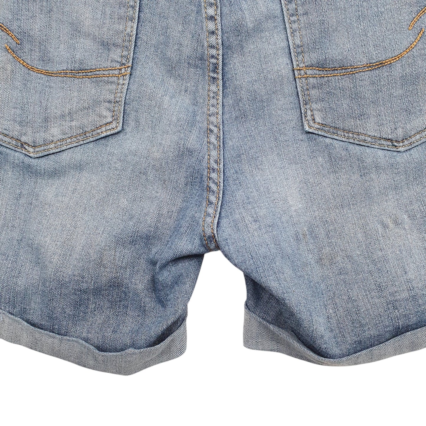 Womens Blue Levis Signature Denim Shorts