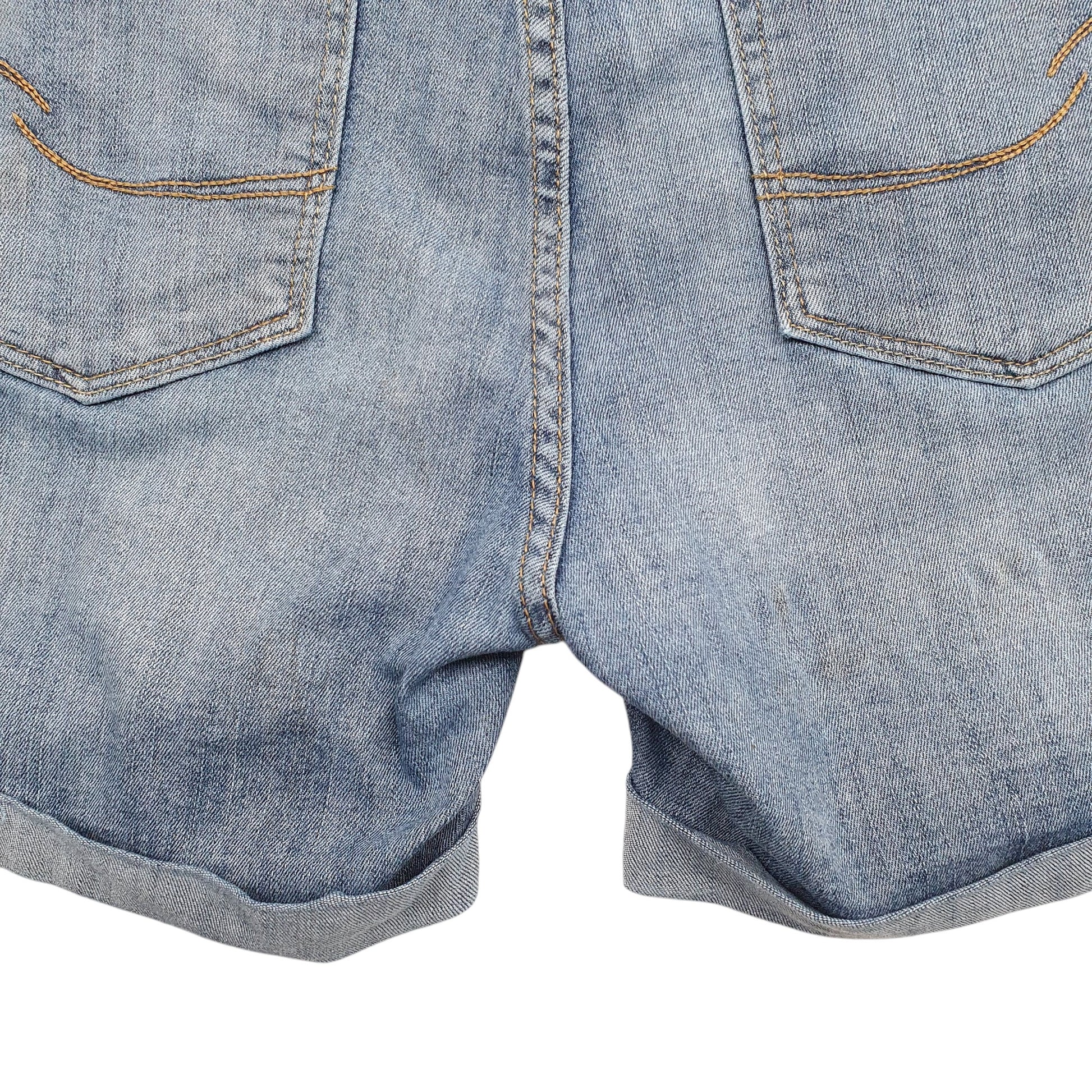 Womens Blue Levis Signature Denim Shorts